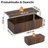 FABATO Lift-Couchtisch 106 cm mit großem verstecktem Produktbild-Vorschau 2