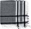 Rock Daddy Schal Uni Tuch weiß/schwarz Standard Produktbild-Vorschau 2