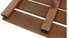Terrassenfliese aus Kiefernholz BRAUN imprägniert 50x50cm Produktbild-Vorschau 3