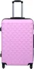 vidaXL Hard Shell Trolley Pink ABS Náhled obrázku produktu 1
