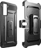A black phone case and holster are shown against a white background. Náhled obrázku produktu