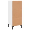 The Living Store Sideboard Hochglanz-Weiß 34,5x34x90 cm Produktbild-Vorschau 8