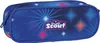 A blue pencil case with a starry, sparkling design and the Scout logo. Anteprima dell’immagine prodotto