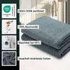Duschtücher 2er Set, 70x140 cm, grau, Baumwolle Produktbild-Vorschau 2