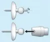 Adattatore per parete inclinata Ø27 mm per binari per tende Anteprima dell’immagine prodotto 2