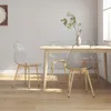 vidaXL Chaises de salle à manger 4 pcs. Transparent PET Voir les images du produit 2