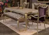 Design Esszimmer Set 8tlg Esstisch Stuhl Kommode Vitrine Produktbild-Vorschau 5