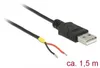 DeLOCK 85664, 1,5 m, USB A, USB 2.0, 0,48 Gbit/s, Čierna Náhľad obrázku produktu 2