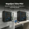 Extralink racková napájecí lišta 19" 1U 7× EU zásuvka se Náhled obrázku produktu 3