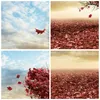 Wanduhr - Quadrat - Glasuhr - Abstraktion Herbst Baum Blatt Produktbild-Vorschau 8