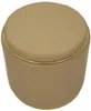 Pouf met opbergruimte, Polyurethanleerlook, diameter 46,5 x Productafbeelding-voorbeeld 2