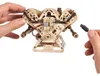 Puzzle 3D, Moteur V8, Ugears, bois, 776 pièces Voir les images du produit 3