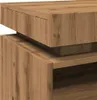 Noční stolek s LED osvětlením dub artisan 40 x 39 x 48,5 cm Náhled obrázku produktu 9