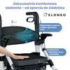 Składany i lekki wózek inwalidzki ELONEO 2w1 z siedziskiem, Podgląd zdjęcia produktu 2
