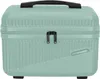 A mint green travel case with a black handle and silver zippers. Anteprima dell’immagine prodotto