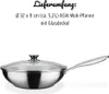 Wok professionnel - GSW - 32 cm - Induction - Acier Voir les images du produit 9