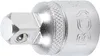 BGS 270 Adapter, matt verchromt, 10 (3/8) außen - 12,5 Produktbild-Vorschau 1