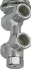 A close-up studio shot of a plumbing valve. Anteprima dell’immagine prodotto