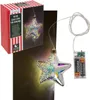 3D LED Glas Stern mit Timer Batteriebetrieben, Produktbild-Vorschau 1
