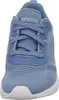A close-up front view of a blue Skechers Bobs Squad Tough Talk sneaker. Produktbild-Vorschau
