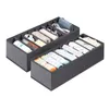 Aufbewahrungsbox Set aus Vliesstoff – faltbarer Schubladen Produktbild-Vorschau 1