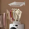 Wand-Wäschetrockner - Wandmontage - Edelstahl - Ausziehbar Produktbild-Vorschau 5