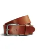 JACK & JONES Herren Ledergürtel JACPAUL Belt Echt Leder | Produktbild-Vorschau 1