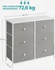 SONGMICS Kommode, Schrank, 6 Stoffschubladen, Produktbild-Vorschau 6