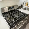 set di 2 coperture laterali per piani di cottura in acciaio Anteprima dell’immagine prodotto 6