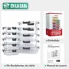 Avalo Recipientes para Alimentos de Vidrio - Recipientes Vista previa de la imagen del producto 9