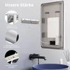 HOKO Badspiegel Antibeschlag LED 60x80cm mit Rahmen Produktbild-Vorschau 2