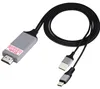 USB-C zu HDTV HDMI Adapter Kabel Stecker Grau bis zu 4K 2K Produktbild-Vorschau 4