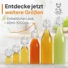24x Glasflasche 250ml Flaschen zum Befüllen Einmachgläser Produktbild-Vorschau 8