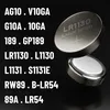 ABSINA 20x  AG10 LR1130 Knopfzelle - 1,5V Alkaline Produktbild-Vorschau 5