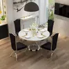 Runder Tisch Goldener Fuß Chrom Rundtisch Tische Esstische Produktbild-Vorschau 4