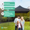 VONROC Pavillon 3x3m wasserdicht stabil - Partyzelt EasyUp Produktbild-Vorschau 5
