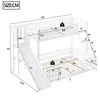 Flieks Etagenbett 90x200/140x200cm mit Rutsche, Kinderbett Produktbild-Vorschau 7