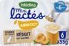 BLEDINA Milchdessert für Babys ab 6 Monaten Aprikose  6 Produktbild-Vorschau 1