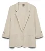 Vero Moda Damen Blazer-Jackett Dreiviertel-Arm Sakko Produktbild-Vorschau 2