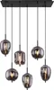 Lampa wisząca BLACKY 15345-6 Globo Podgląd zdjęcia produktu 3