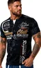 Herren T-Shirt | Sommershirt | Batik Optik | 2879 Schwarz Produktbild-Vorschau 1