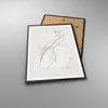 Gerahmtes Poster - Schwarzer Rahmen - Minimalismus Körper Produktbild-Vorschau 3