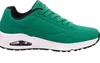 A side view of a green Skechers sneaker on a white background. Produktbild-Vorschau