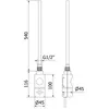 Mexen Ares grzejnik elektryczny 1200x600 mm 600 W Podgląd zdjęcia produktu 6