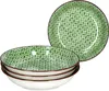 Sada 4 talířů na polévku Lime Sao Ø 20 cm Zelený polévkový Náhled obrázku produktu 1