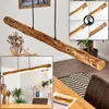 Licata »Licata« dimmbare Hängelampe aus Metall/Holz in Produktbild-Vorschau 1