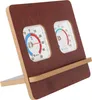 Innenwetterstation mit Holzständer Braun Zimmerthermometer Produktbild-Vorschau 5
