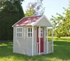 Wendi Toys drewniany domek do zabawy lis natura 120x120x155 Podgląd zdjęcia produktu 5