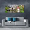 Glasbilder 125x50 Wandbild Druck auf Glas Gebirge Baum Produktbild-Vorschau 3