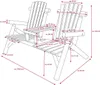 Holzbank »Timber« aus  100% Tannenholz – für 2 Personen, Produktbild-Vorschau 7